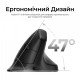Миша Keychron M5 Wireless/Bluetooth/USB Black PAW3950 (M5-A23) Купити в Україні
