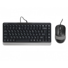 A4Tech Fstyler F1110, комплект дротовий клавіатура з мишою, USB, сірий колір