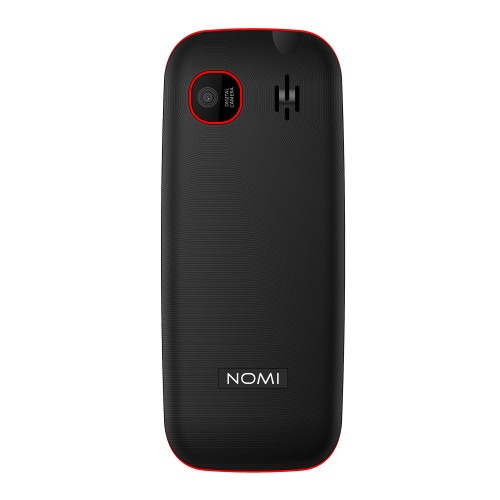 Мобiльний телефон Nomi i189s Dual Sim Black/Red