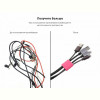 Органайзер для кабеля Armorstandart Smart Admin 12 шт Black/Pink (ARM56207)