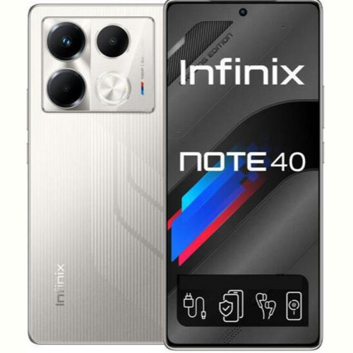 Смартфон Infinix Note 40 X6853 8/256GB Dual Sim Racing Grey