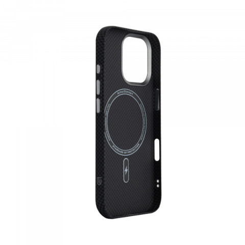 Чохол ArmorStandart LikeCarbon2 MagCase для Apple iPhone 17 Kevlar Black (ARM88379)