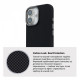 Чохол ArmorStandart LikeCarbon2 MagCase для Apple iPhone 17 Kevlar Black (ARM88379)