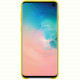Чохол-накладка Samsung Leather Cover для Samsung Galaxy S10 SM-G973 Yellow (EF-VG973LYEGRU)