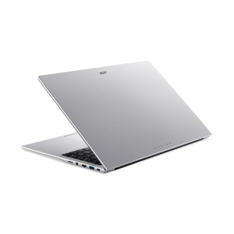 Ноутбук Acer Aspire Lite AL16-54P 16" WUXGA IPS, Intel 5-120U, 16GB, F512GB, UMA, Lin, сріблястий