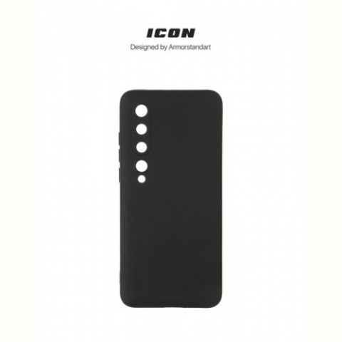 Чохол-накладка Armorstandart Icon для Xiaomi Mi 10/Mi 10 Pro Camera cover Black (ARM67486)