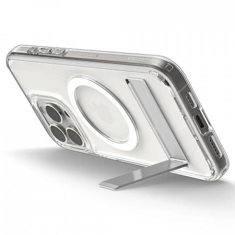 Чохол-накладка Spigen Slim Armor Essential S with MagFit для Apple iPhone 15 Pro Crystal Clear (ACS06477)