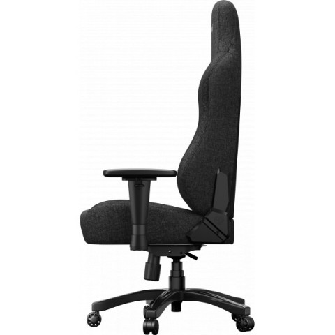 Крісло геймерське ігрове Anda Seat Phantom 4 L до 90 кг Black Fabric (AD18YSD-72-B-F-B01) Купити в Україні