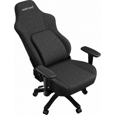 Крісло геймерське ігрове Anda Seat Phantom 4 L до 90 кг Black Fabric (AD18YSD-72-B-F-B01) Купити в Україні