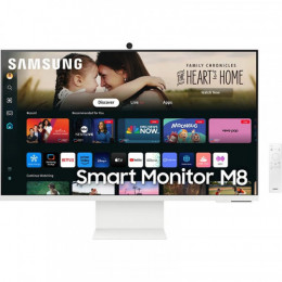 Монiтор Samsung 32" Smart Monitor M8 (LS32DM801UIXUA) VA White