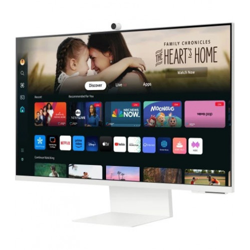 Монiтор Samsung 32" Smart Monitor M8 (LS32DM801UIXUA) VA White
