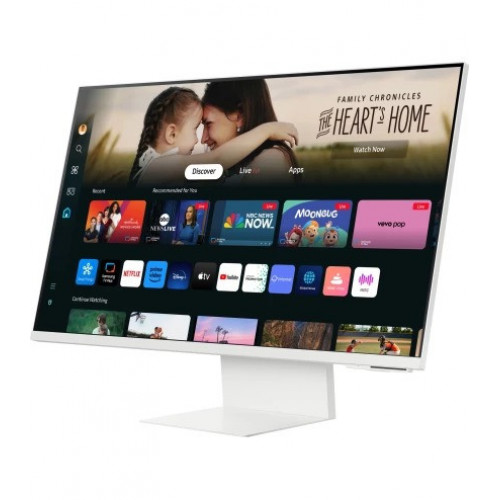 Монiтор Samsung 32" Smart Monitor M8 (LS32DM801UIXUA) VA White