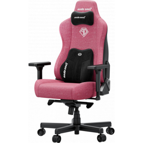 Крісло ігрове Anda Seat Kaiser 3E XL Pink Fabric (AD23YC-XL-09-P-CF-P01) Купити в Україні