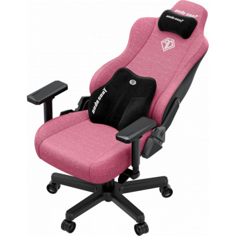 Крісло ігрове Anda Seat Kaiser 3E XL Pink Fabric (AD23YC-XL-09-P-CF-P01) Купити в Україні