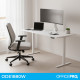 Комп’ютерний стіл з електрорегулюванням висоти OfficePro ODE1880W Купити в Україні