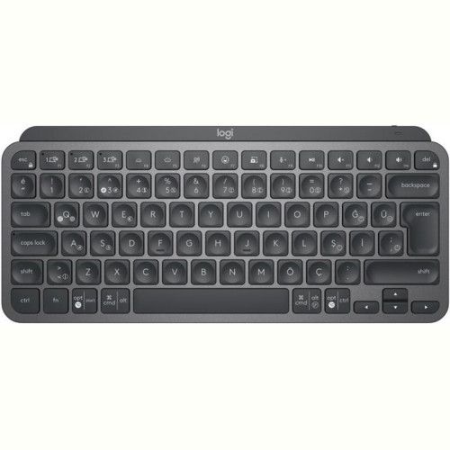 Клавіатура бездротова Logitech MX Keys Mini Wireless Illuminated UA Graphite (920-010498)