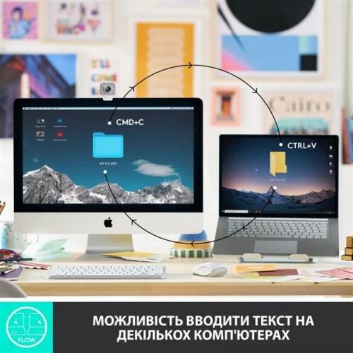 Клавіатура бездротова Logitech MX Keys Mini Wireless Illuminated UA Graphite (920-010498)