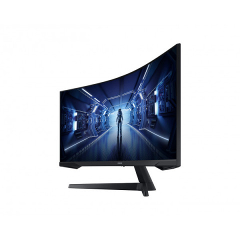 Монітор Samsung 34" Odyssey G5 C34G55TWW D-Sub, 2xHDMI, DP, VA, 3440x1440, 21:9, 165Hz, 1ms, CURVED