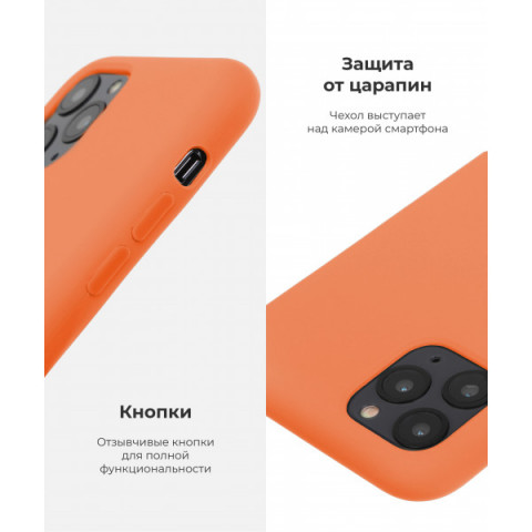 Чохол Original Solid Series для Apple iPhone XS Max Papaya (ARM54548)