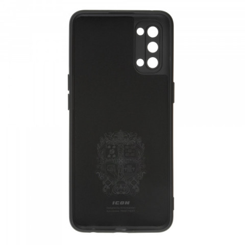 Чохол ArmorStandart ICON для OPPO Reno4 Camera cover Black (ARM57168)