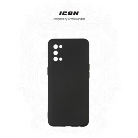 Чохол ArmorStandart ICON для OPPO Reno4 Camera cover Black (ARM57168)