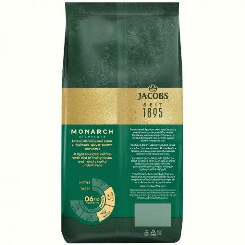 Кава в зернах Jacobs Monarch 1000г