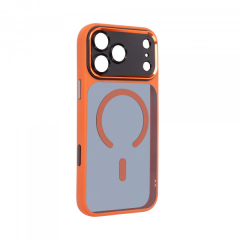 Чохол ArmorStandart Unit-C MagCase SE для Apple iPhone 17 Pro Max Orange Black (ARM86321)