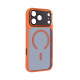 Чохол ArmorStandart Unit-C MagCase SE для Apple iPhone 17 Pro Max Orange Black (ARM86321)