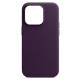 Чохол ArmorStandart FAKE Leather Case для Apple iPhone 14 Pro Dark Cherry (ARM64398)