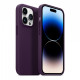 Чохол ArmorStandart FAKE Leather Case для Apple iPhone 14 Pro Dark Cherry (ARM64398)