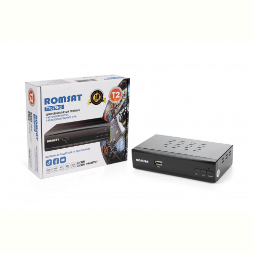 Тюнер DVB-T2 Romsat T7070HD