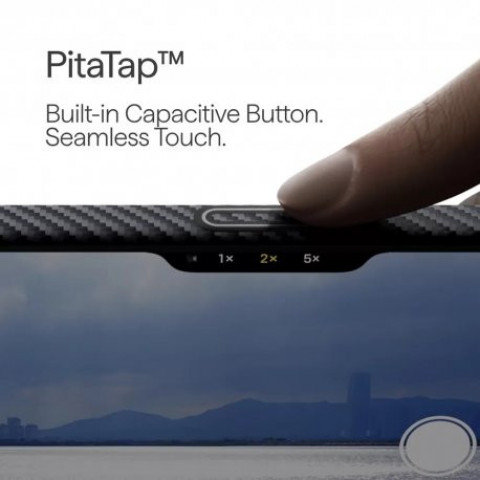 Чохол Ultra-Slim Case для iPhone 17 Twill Black/Gray (KI1701)