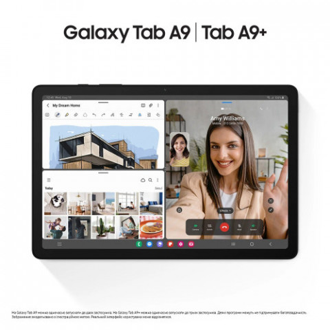 Планшет Samsung Galaxy Tab A9+ 2025 SM-X210 6/128GB Gray (SM-X210RZAREUC)