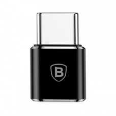 Адаптер Baseus USB-C-microUSB Black (CAMOTG-01)
