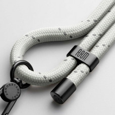 Ремінець для смартфону ArmorStandart Rope Black GlowWhite with Clear holder (ARM86565)