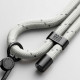 Ремінець для смартфону ArmorStandart Rope Black GlowWhite with Clear holder (ARM86565)