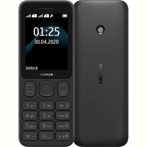 Мобiльний телефон Nokia 125 Dual Sim Black