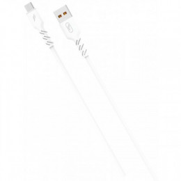 Кабель SkyDolphin S07V TPE High Elastic Line USB - micro USB (M/M), 1 м, White (SDUSB-000597)