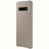 Чохол-накладка Samsung Leather Cover для Samsung Galaxy S10+ SM-G975 Gray (EF-VG975LJEGRU)