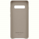 Чохол-накладка Samsung Leather Cover для Samsung Galaxy S10+ SM-G975 Gray (EF-VG975LJEGRU)