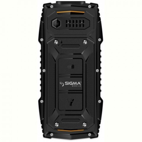 Мобільний телефон Sigma mobile X-treme AZ68 Dual Sim Black/Orange