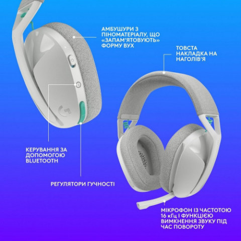 Гарнітура Logitech G321 Lightspeed White (981-001569)