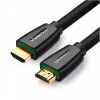 Кабель Ugreen HD118 HDMI - HDMI, 3 м, Black (40411)