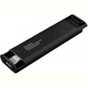 Флеш-накопичувач USB3.2 256GB Type-C Kingston DataTraveler Max Black (DTMAX/256GB)