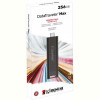 Флеш-накопичувач USB3.2 256GB Type-C Kingston DataTraveler Max Black (DTMAX/256GB)