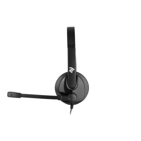 Гарнітура ПК моно On-ear 2E CH12 USB, omni-mic, 2м, чорний