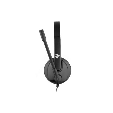 Гарнітура ПК моно On-ear 2E CH12 USB, omni-mic, 2м, чорний