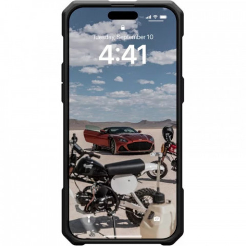 Чохол-накладка Urban Armor Gear Monarch Pro Magsafe для Apple iPhone 15 Pro Max Carbon Elemental Green (11422211427B)