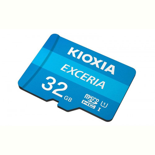 Карта пам`ятi MicroSDHC 32GB UHS-I Class 10 Kioxia Exceria R100MB/s (LMEX1L032GG2) + SD-адаптер