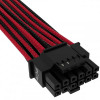 Кабель-перехідник Corsair Premium Individually Sleeved 12+4pin PCIe Gen 5 12VHPWR 600W cable, Type 4, RED/BLACK (CP-8920334)